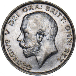 1916 Halfcrown - George V British Silver Coin - Very Nice