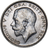 1916 Halfcrown - George V British Silver Coin - Very Nice