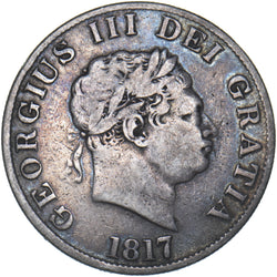 1817 Halfcrown - George III British Silver Coin