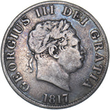 1817 Halfcrown - George III British Silver Coin