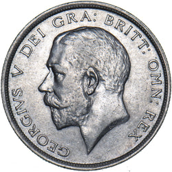 1919 Halfcrown - George V British Silver Coin - Very Nice