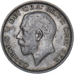 1919 Halfcrown - George V British Silver Coin - Nice