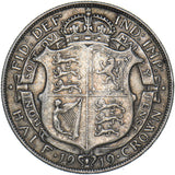1919 Halfcrown - George V British Silver Coin - Nice