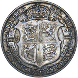 1925 Halfcrown - George V British Silver Coin