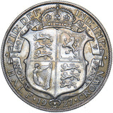 1927 Halfcrown - George V British Silver Coin - Nice