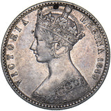 1849 Godless Florin (Attempted Piercing) - Victoria British Silver Coin