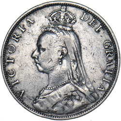 1889 Florin - Victoria British Silver Coin