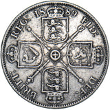 1889 Florin - Victoria British Silver Coin