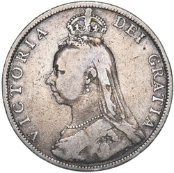 1891 Florin - Victoria British Silver Coin