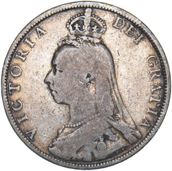 1892 Florin - Victoria British Silver Coin