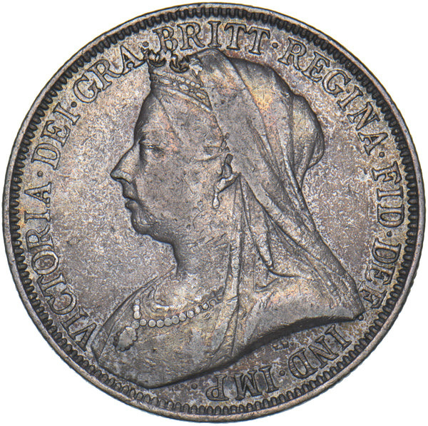 1894 Florin - Victoria British Silver Coin - Nice