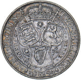 1894 Florin - Victoria British Silver Coin - Nice