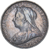 1897 Florin - Victoria British Silver Coin - Nice