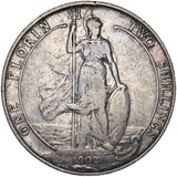 1902 Florin - Edward VII British Silver Coin
