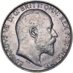 1906 Florin - Edward VII British Silver Coin - Very Nice