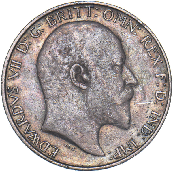 1907 Florin - Edward VII British Silver Coin