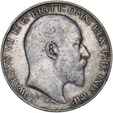 1910 Florin - Edward VII British Silver Coin - Nice