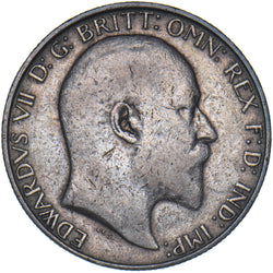 1910 Florin - Edward VII British Silver Coin