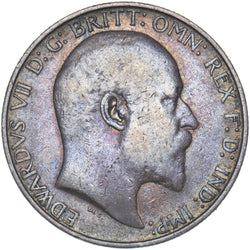 1910 Florin - Edward VII British Silver Coin