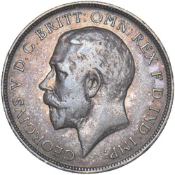 1912 Florin - George V British Silver Coin - Nice
