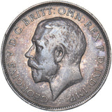 1912 Florin - George V British Silver Coin - Nice