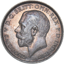 1917 Florin - George V British Silver Coin - Nice