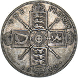 1925 Florin - George V British Silver Coin