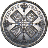 1927 Proof Florin - George V British Silver Coin - Superb