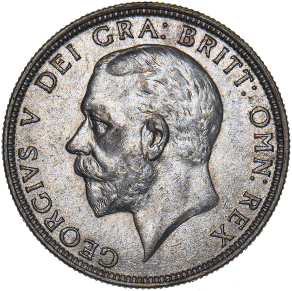 1929 Florin - George V British Silver Coin - Very Nice