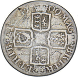 1709 Shilling - Anne British Silver Coin