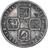 1745 LIMA Shilling - George II British Silver Coin
