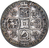 1745 Shilling (Roses) - George II British Silver Coin