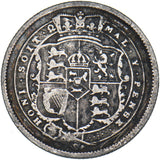 1820 Shilling - George III British Silver Coin