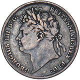 1825 Shilling (Laureate Head) - George IV British Silver Coin