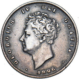 1826 Shilling - George IV British Silver Coin