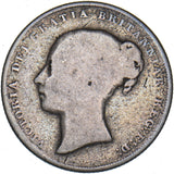 1843 Shilling - Victoria British Silver Coin