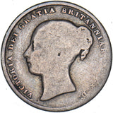 1848 Shilling - Victoria British Silver Coin