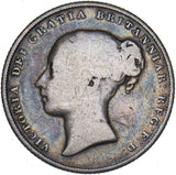 1852 Shilling - Victoria British Silver Coin