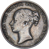 1853 Shilling - Victoria British Silver Coin