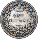 1878 Shilling (Die no. 12) - Victoria British Silver Coin