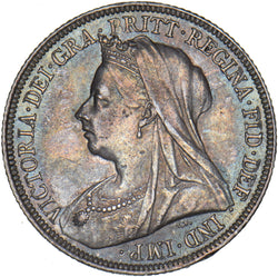 1897 Shilling - Victoria British Silver Coin - Nice