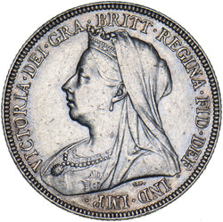 1897 Shilling - Victoria British Silver Coin - Nice