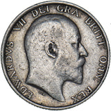 1906 Shilling - Edward VII British Silver Coin
