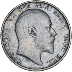 1906 Shilling - Edward VII British Silver Coin
