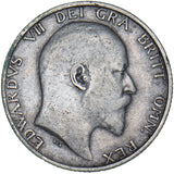 1906 Shilling - Edward VII British Silver Coin