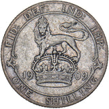 1909 Shilling - Edward VII British Silver Coin