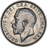 1911 Shilling - George V British Silver Coin - Very Nice