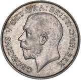 1924 Shilling - George V British Silver Coin - Nice