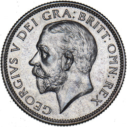 1927 Proof Shilling - George V British Silver Coin - Superb