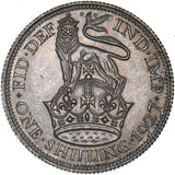 1927 Shilling - George V British Silver Coin - Superb